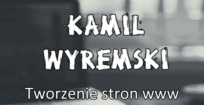 Logo Kamil Wyremski Tworzenie stron www